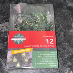 🎄LED Wire Wrapped Icon Lights Tree
